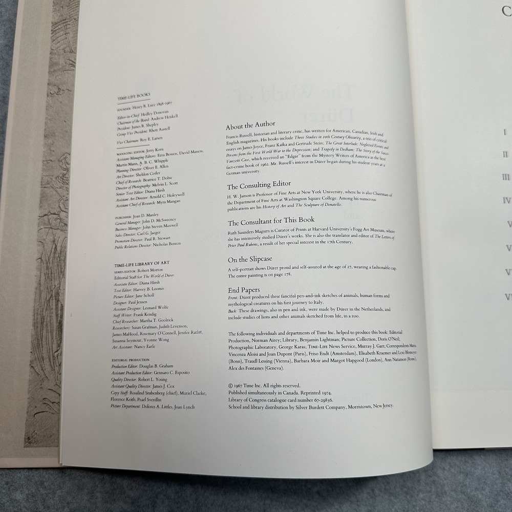 The World of Durer 1471-1528 Time Life Library of Art 1974 (1967) HC Slip Case - Picture 6 of 15